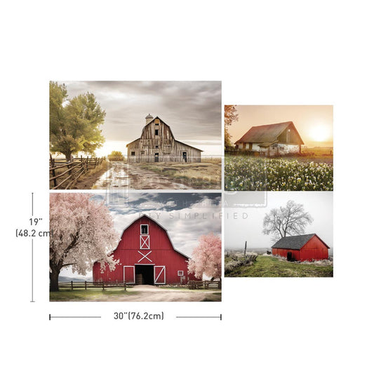 Haystack Hues - Decoupage Paper Pack