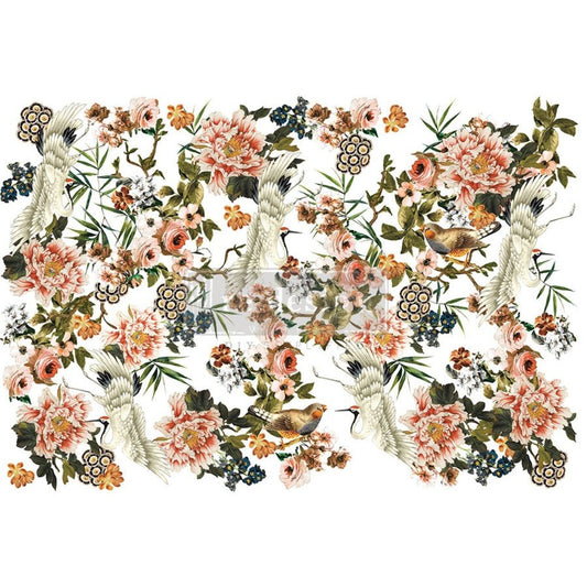 Elegance & Flowers - Decor Transfer - Furniture Transfer